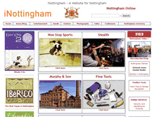 Tablet Screenshot of inottingham.co.uk